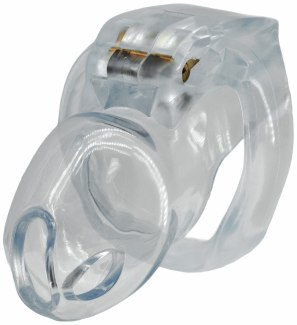 Plastová klec na penis Clear Control Regular (Hidden Desire)