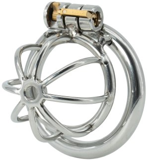 Kovová klec na penis Chastity Harness X-Short (Hidden Desire)