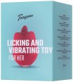 Vibrační a lízací stimulátor klitorisu (Teazers)