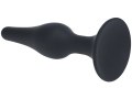 Silikonový anální kolík s přísavkou - vel. XL (Levelz)