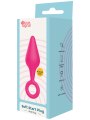 Malý anální kolík s očkem Soft Start Plug (Dream Toys)