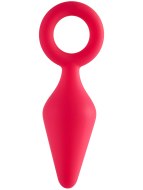 Základní anální kolíky: Malý anální kolík s očkem Soft Start Plug (Dream Toys)