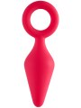 Malý anální kolík s očkem Soft Start Plug (Dream Toys)