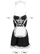 Sexy dámské kostýmy (roleplay): Kostým French Maid – pokojská (S-Line)