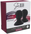Silikonové přísavky na bradavky - vel. M (She.E.O)