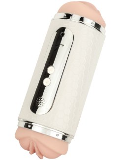 Oboustranný vibrační masturbátor se zvukem (Teazers)