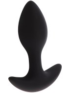 Základní anální kolíky: Těžký anální kolík s kovovým jádrem - 90 g (Hidden Desire)