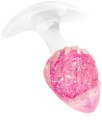 Silikonový anální kolík Crystal Small (TOYJOY)
