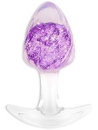 Základní anální kolíky: Silikonový anální kolík Crystal Medium (TOYJOY)