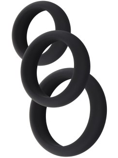 Set erekčních kroužků Stamina Premium - 3 ks (Hidden Desire)