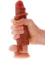 Vibrační zvětšovací návlek na penis Hydrated Skin 16 cm (TOYJOY)