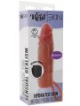 Vibrační zvětšovací návlek na penis Hydrated Skin 16 cm (TOYJOY)