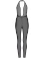 Průsvitný dámský catsuit bez rukávů (Guilty Pleasure)
