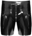 Lakované pánské šortky (Black Level)