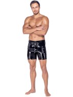 Boxerky: Lakované pánské šortky (Black Level)