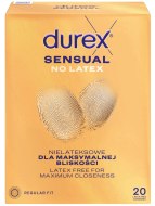 Kondomy bez latexu: Kondomy bez latexu Sensual - 20 ks (Durex)