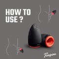 Hřejivý vibrační masturbátor (Teazers)