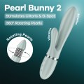 Vibrátor s králíčkem a perličkami Pearl Bunny 2 (Satisfyer)