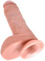 Realistické dildo s přísavkou King Cock 8" (Pipedream)