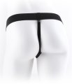 Dutý připínací penis Hollow Strap-On With Balls 7" (Pipedream)