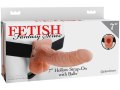 Dutý připínací penis Hollow Strap-On With Balls 7" (Pipedream)