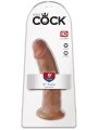 Realistické dildo s přísavkou King Cock 9" (Pipedream)
