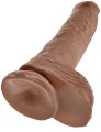 Realistické dildo s varlaty King Cock 10" (Pipedream)