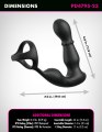Stimulátor prostaty a hráze Ass-gasm Slide & Glide (Pipedream)