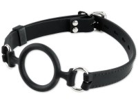 Roubíky a rozevírače úst: Uzamykatelný roztahovací roubík Silicone O-Ring Gag (Pipedream)