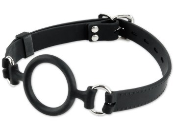 Uzamykatelný roztahovací roubík Silicone O-Ring Gag (Pipedream)