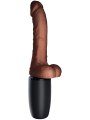 Přirážecí a hřejivý realistický vibrátor King Cock Plus 7.5" (Pipedream)