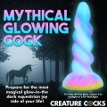 Světélkující dildo s přísavkou Moon Rider (XR Brands)