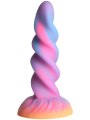 Světélkující dildo s přísavkou Moon Rider (XR Brands)