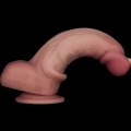 Realistický vibrátor s přísavkou Sliding-Skin Pro II 8" (Lovetoy)
