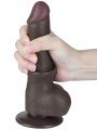 Tvarovatelné dildo s přísavkou Sliding-Skin Dong 7,5" (Lovetoy)