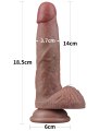 Dildo s přísavkou Nature Cock 7" (Lovetoy)