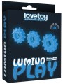 Set světélkujících erekčních kroužků Lumino Play - 3 ks (Lovetoy)