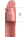 Návlek na penis Silicone X-tension with Strap 2" (Pipedream)