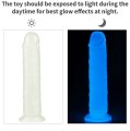 Světélkující dildo s přísavkou Lumino Play 8" (Lovetoy)