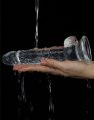 Dildo s přísavkou Flawless Clear 7,5" (Lovetoy)