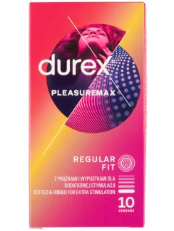 Kondomy s vroubky Pleasuremax - 10 ks (Durex)
