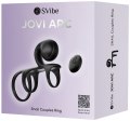 Párový vibrátor s kroužky na penis Jovi Arc (SVibe)