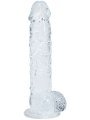 Realistické dildo s varlaty a přísavkou RealRock 5"