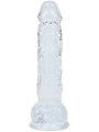 Realistické dildo s varlaty a přísavkou RealRock 5"