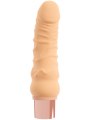 Realistický vibrátor s masážním kroužkem Selon (Beau Coeur)