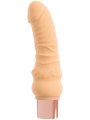 Realistický vibrátor s masážním kroužkem Selon (Beau Coeur)