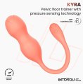 Vibrační vaginální činka Kyra (Intoyou)