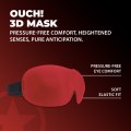 3D maska na oči - červená (Ouch!)