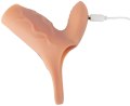 Otevřený vibrační návlek na penis (Realistixxx)