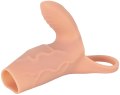 Otevřený vibrační návlek na penis (Realistixxx)